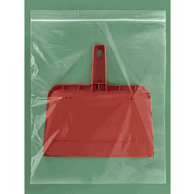 Reclosable Bags, 15 x 18", 2 Mil, Zip Lock