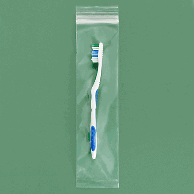 Reclosable Bags, 2-1/2 x 10", 2 Mil, Zip Lo