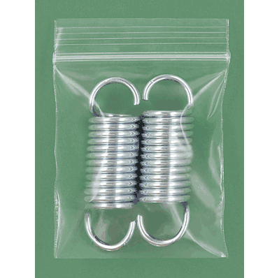 Reclosable Bags, 2-1/2 x 3" , 2 Mil, Zip L