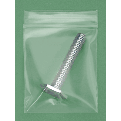 Reclosable Bags, 2-1/2 x 3", 4 Mil, Zip Loc