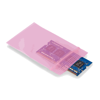 Reclosable Bags, 2 Mil Anti-Static, 2 x 3",