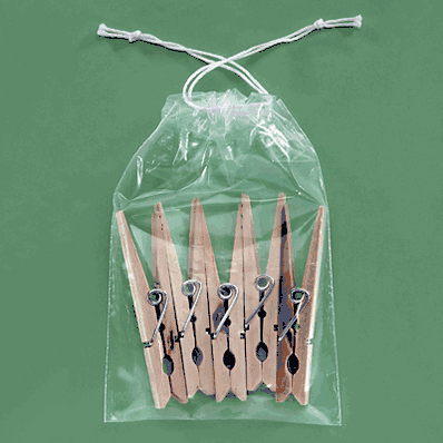 Reclosable Bags, 2 Mil Drawstring Bags, 4 x