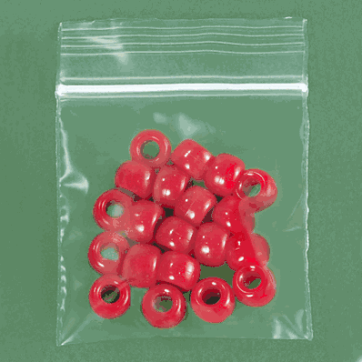 Reclosable Bags, 2 x 2", 2 Mil, Zip Lock or