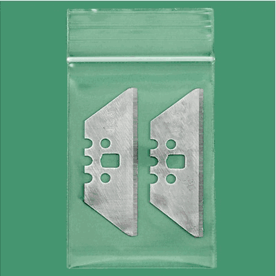 Reclosable Bags, 2 x 3", 6 Mil, Zip Lock or