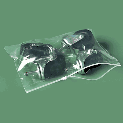 Reclosable Bags, 3 Mil Slider Zip Bags, 12-