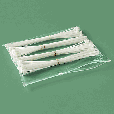 Reclosable Bags, 3 Mil Slider Zip Bags, 16