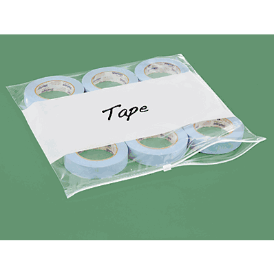 Reclosable Bags, 3 Mil Slider Zip Bags, 16