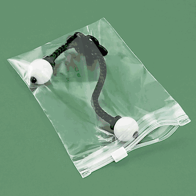 Reclosable Bags, 3 Mil Slider Zip Bags, 5 x