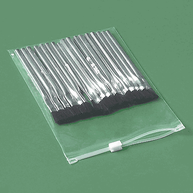 Reclosable Bags, 3 Mil Slider Zip Bags, 6 x