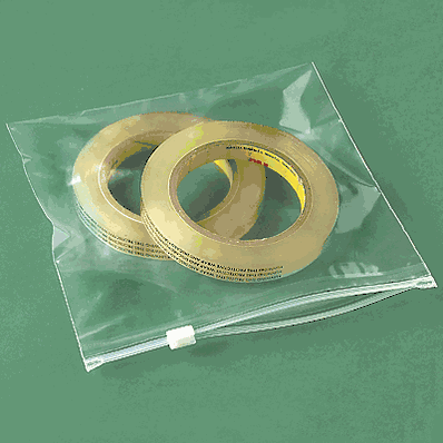 Reclosable Bags, 3 Mil Slider Zip Bags, 8 x