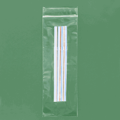 Reclosable Bags, 3 x 10", 2 Mil, Zip Lock o
