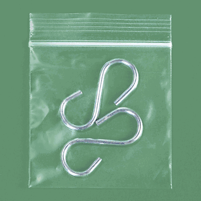 Reclosable Bags, 3 x 3", 2 Mil, Zip Lock or