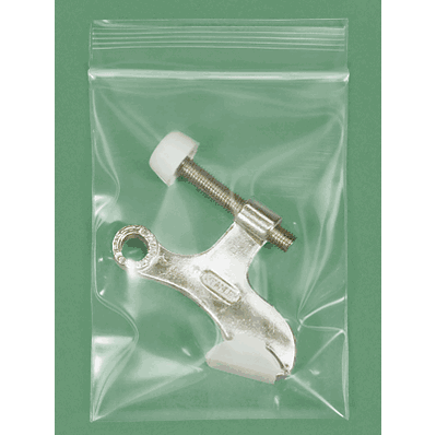 Reclosable Bags, 3 x 4", 4 Mil, Zip Lock or