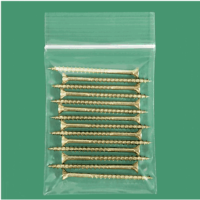 Reclosable Bags, 3 x 4", 6 Mil, Zip Lock or Ziplock Bags (Sold as CS/1000) by AAA