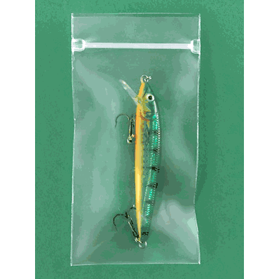 Reclosable Bags, 3 x 5", 8 Mil, Zip Lock or