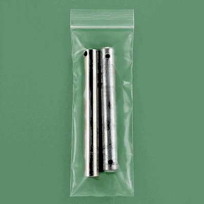 Reclosable Bags, 3 x 8", 2 Mil, Zip Lock or