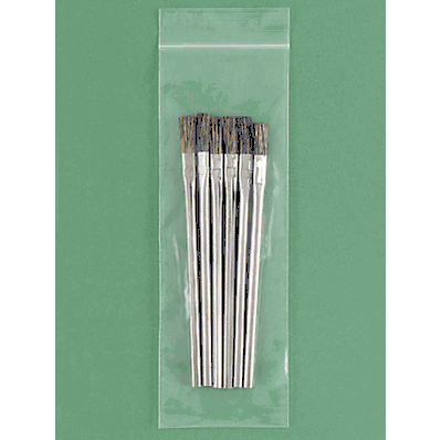 Reclosable Bags, 3 x 9", 2 Mil, Zip Lock or