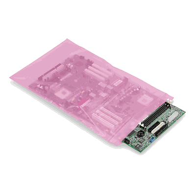 Reclosable Bags, 4 Mil Anti-Static, 12 x 18