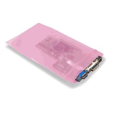 Reclosable Bags, 4 Mil Anti-Static, 5 x 8",
