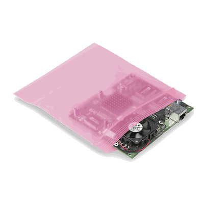 Reclosable Bags, 4 Mil Anti-Static, 6 x 6",