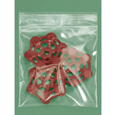 Reclosable Bags, 4 x 4", 4 Mil, Zip Lock or