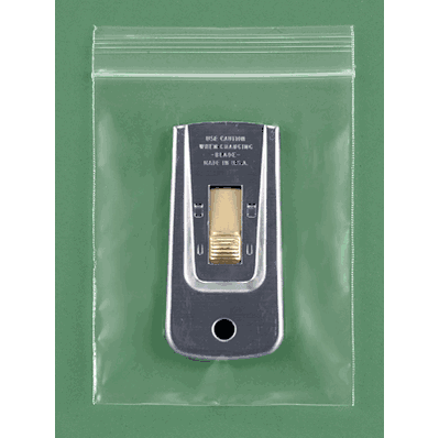 Reclosable Bags, 4 x 5", 4 Mil, Zip Lock or