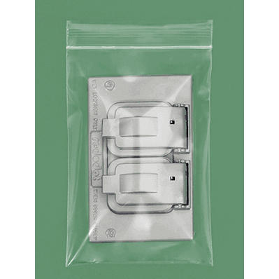 Reclosable Bags, 4 x 6", 4 Mil, Zip Lock or