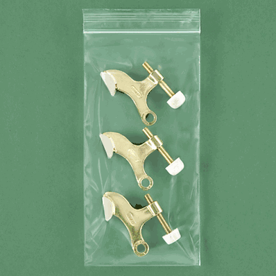Reclosable Bags, 4 x 8", 4 Mil, Zip Lock or