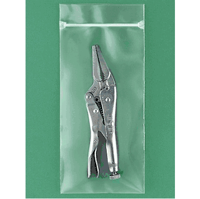 Reclosable Bags, 4 x 8", 8 Mil, Zip Lock or Ziplock Bags (1000/Cs) by AAA