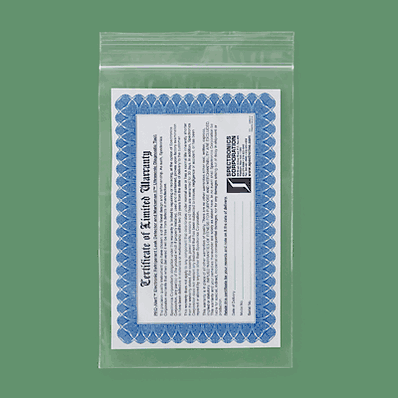 Reclosable Bags, 5 x 8", 4 Mil, Zip Lock or