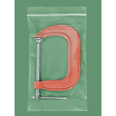 Reclosable Bags, 6 x 10", 4 Mil, Zip Lock o