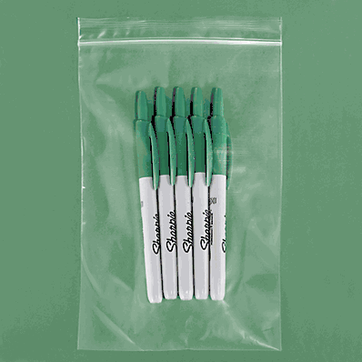 Reclosable Bags, 6 x 9", 2 Mil, Zip Lock or