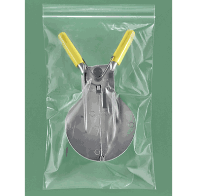 Reclosable Bags, 9 x 14", 4 Mil, Zip Lock o