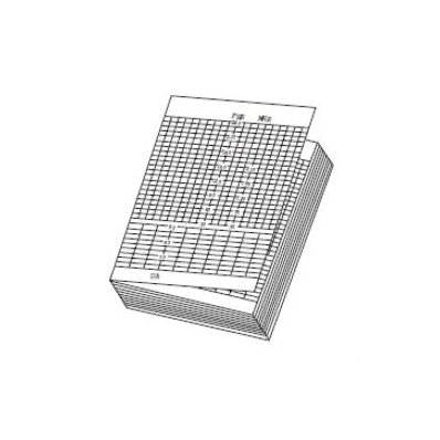 Recording Chart Paper 5.91 Inch X 49 Foot - P