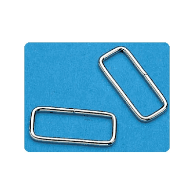 Rect. Loop Metal D-ring 1 - Medline