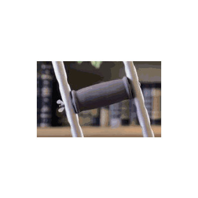 Red Dot Crutch Handgrip - Grip, Hand Crutch