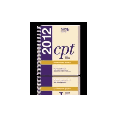 Reference Book Ingenix 2012 Cpt Professiona