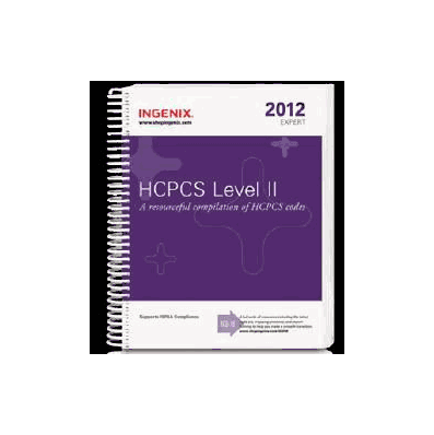Reference Book Ingenix 2012 Hcps Level 11 Ex