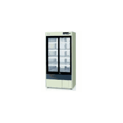 Refrigerator, 17 cu.ft. Automatic Defrost with 2 Glass Doors, 5 Shelves