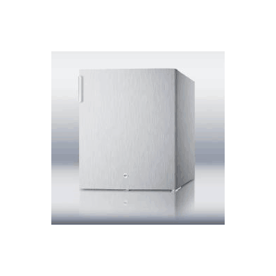Refrigerator Compact 1.5 Cu.ft. Solid Door Au