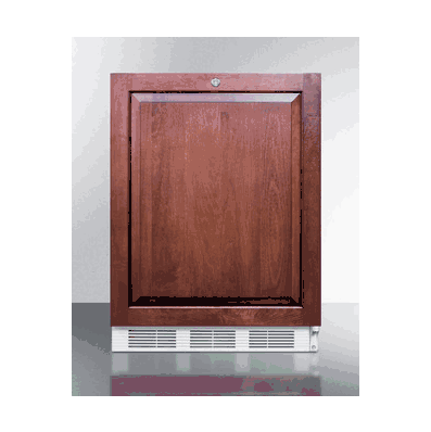 Refrigerator-Freezer, Built-in or Freestanding, 32.25" H x 23.63" W x 23.5" D