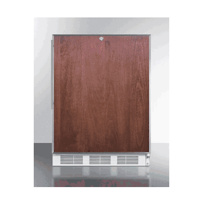 Refrigerator-Freezer, Built-in or Freestanding, 32.25" H x 23.63" W x 23.5" D