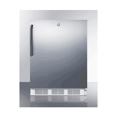 Refrigerator-Freezer, Built-in or Freestanding, 32.25" H x 23.75" W x 23.5" D