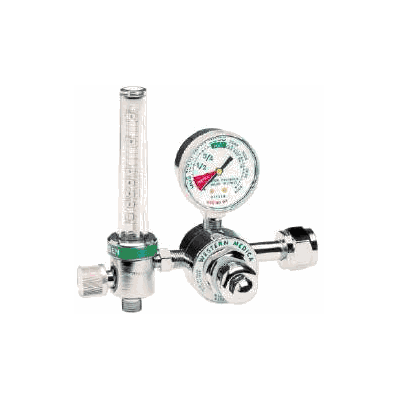 Regulator, 1/2 - 15 LPM CGA-540 Nut and Nipple Inlet