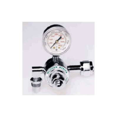 Regulator, Preset 0-50 PSI 2" Diameter Gauge