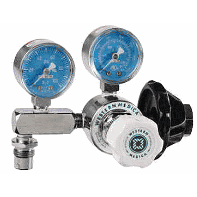 Regulators M1-500PGH, Handtight Nut and Nipple by Western Medical