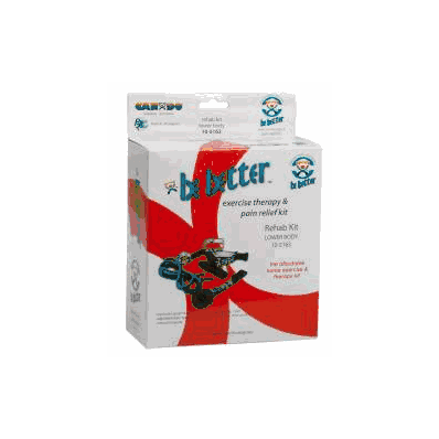 Rehab Kit, Lower Body Cando W/Band/Stirrup/An