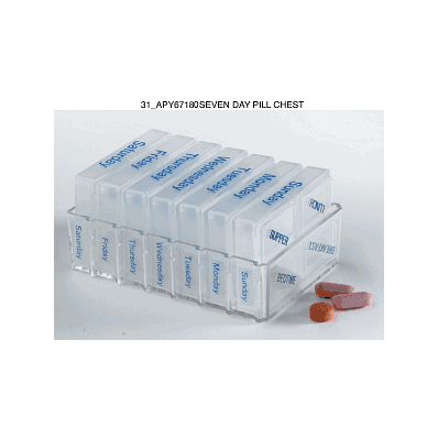 Reminder, 7 Day, 4x Per Day - Medline