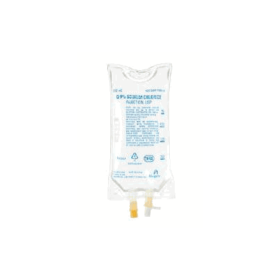 Replacement Preparation, 250 mL, 0.9% Flexible Bag, sold as 24/Cs #798302