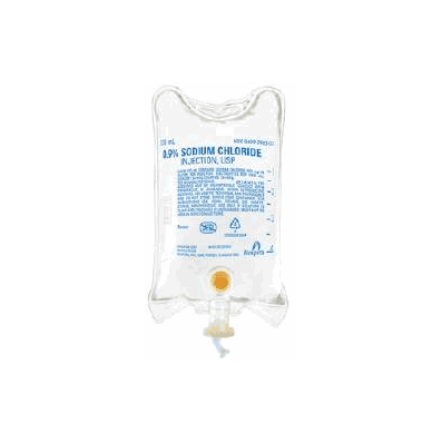 Replacement Preparation, 500 mL, 0.9% Flexible Bag, sold as 24/Cs #798303
